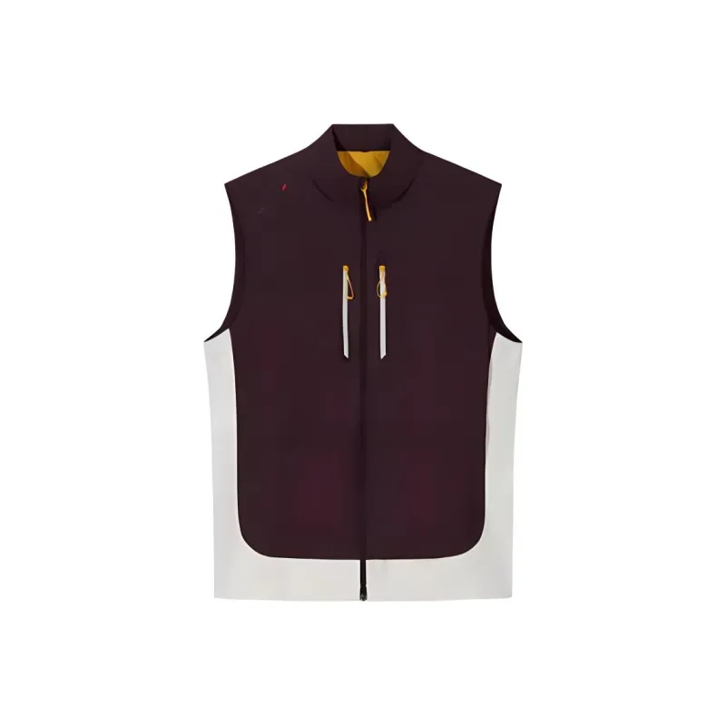 Anta Outdoor Collection Vest Men's Chocolate Brown/Coarse Heather Gray-0