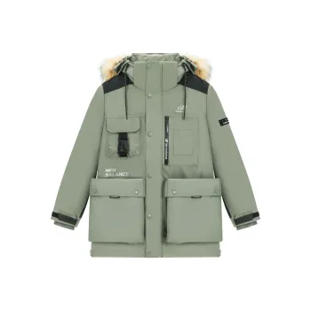 New Balance Down Jacket Men's Dark Olive Green