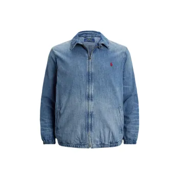 Ralph Lauren The Bayport Indigo-Dyed Denim Denim Jacket Men's Blue