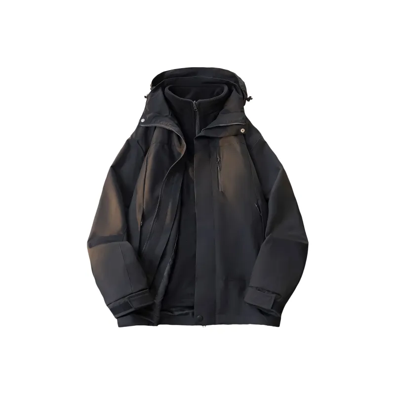 Warrior Huichao Riding The Wind Collection Waterproof And Windproof To Keep Warm Windbreaker Jacket Unisex-11