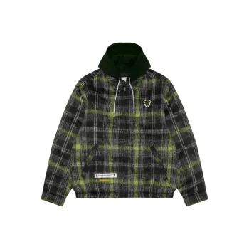Aape Checkered Shirt Jacket