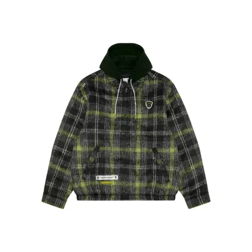 Aape Faux Fur Hood Jacket