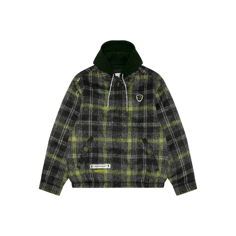 Aape Checkered Shirt Jacket-2
