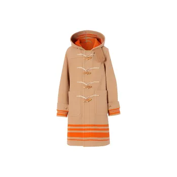 Burberry Coats Men Light Brown