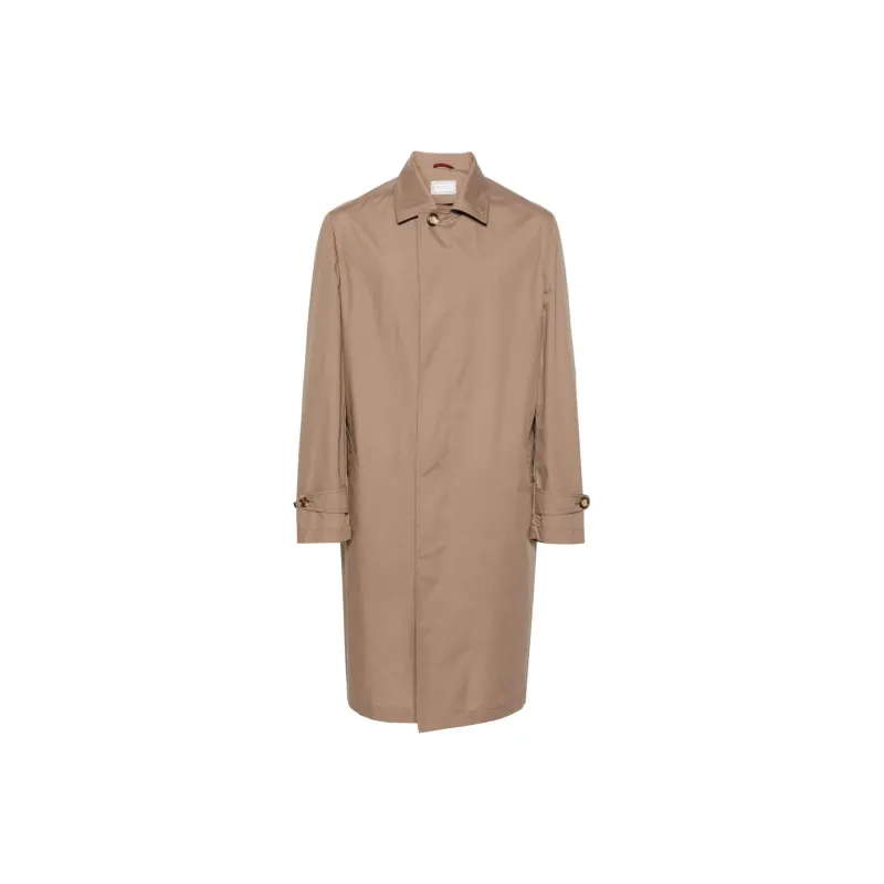 Brunello Cucinelli Single breasted Lightweight Maxi Coat-0