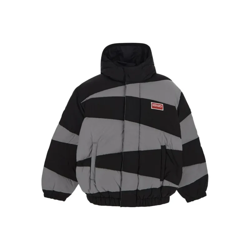KENZO Dazzle Striped Down Jacket-0