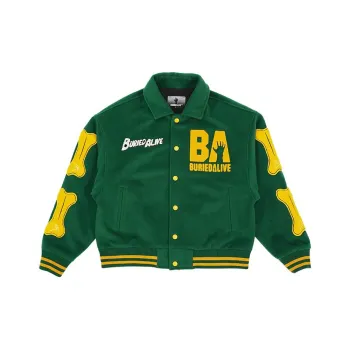 BURIEDALIVE Baseball Jerseys Unisex Green