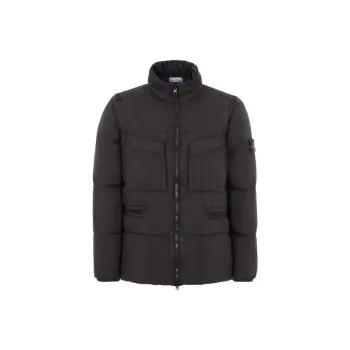 STONE ISLAND Down Jackets Men Black