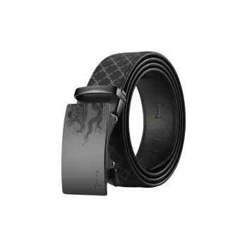 15 MINS Polyvinyl Chloride Leather Belts Men's Width 3.5cm