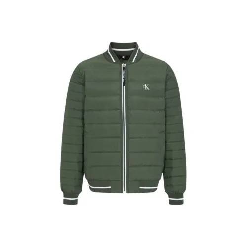CALVIN KLEIN Down Jacket Men's Army Green