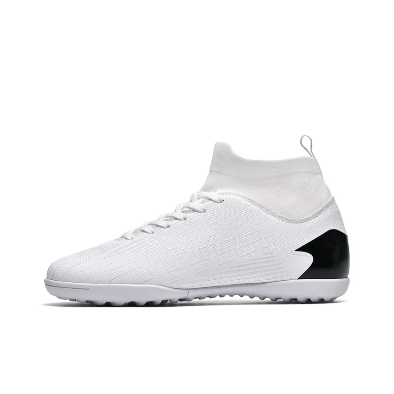 QIUTEXIONG FG Rubber Long Studs TF Rubber Broken Studs Soft Ground Firm Ground Non slip Lightweight Soccer Shoes Unisex-7