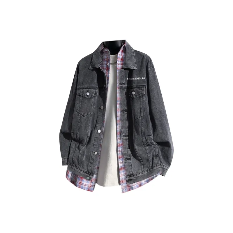CHARLIE GOLF Denim Jacket Unisex-4