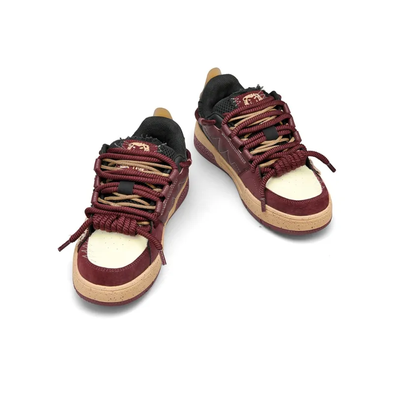 SK.TRIP Slip Resistant Coverage With Height Increase Low Top Casual Shoes Unisex Box-4