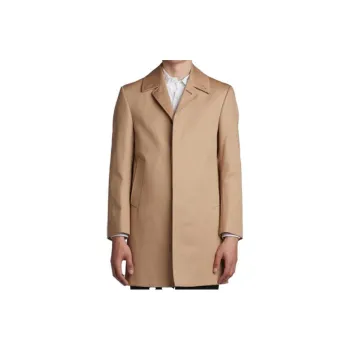THOM BROWNE Mac Bal Collar Overcoat