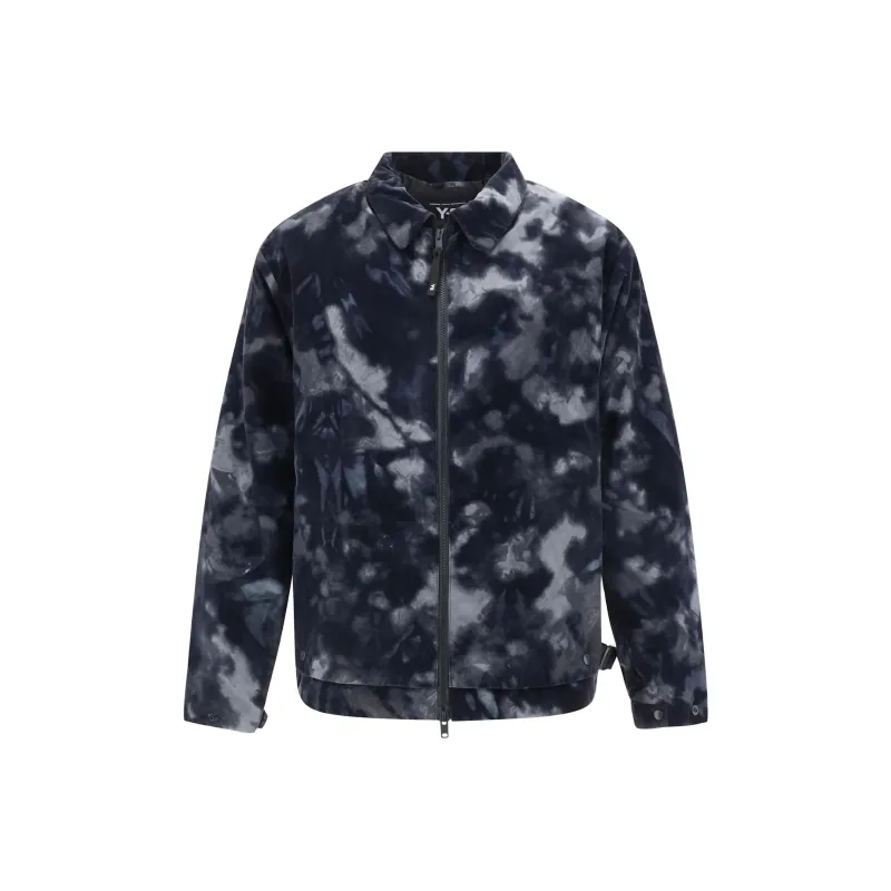 Y 3 Allover Printed Flock Jacket-0