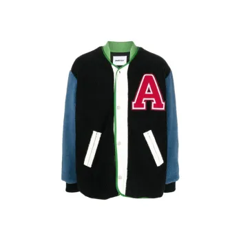 AMBUSH Logo patch Fleece Liner Varsity Jacket