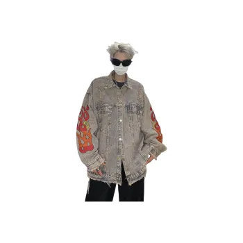 Roubini Denim Jacket Unisex Blue