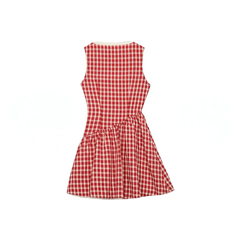 KYKW Sleeveless Dress Women's Red-1