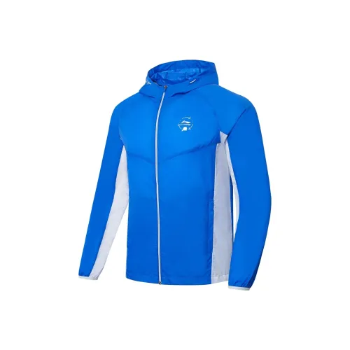 LiNing Super Light Sun Protection Clothing Men's Bright Blue