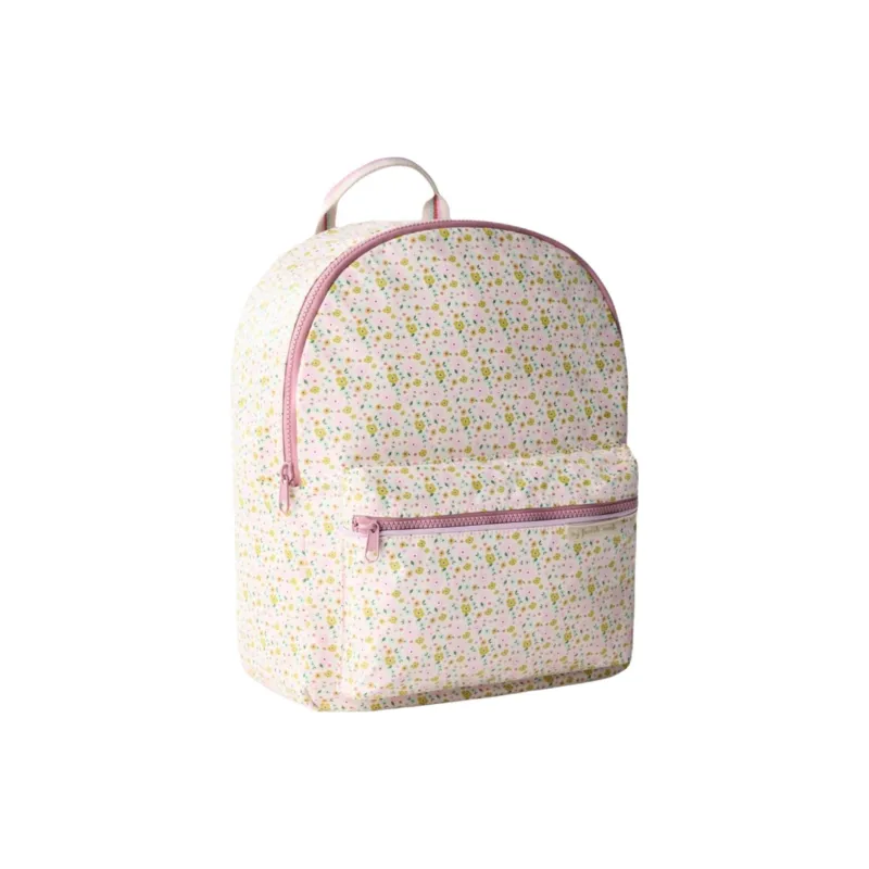 ZARA Polyurethane Backpack Kids' Light Beige Yellow-1