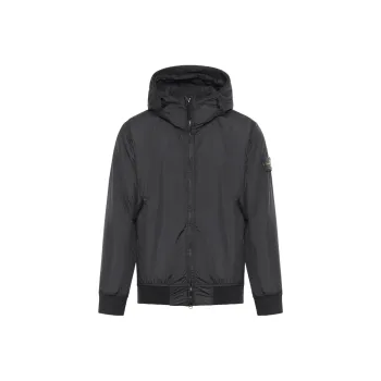STONE ISLAND Zip Up Hooded Jacket