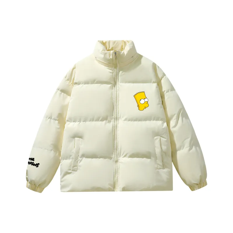 The Simpsons Puffer Jacket Unisex-11