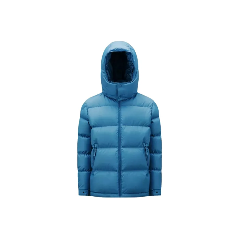 Fragment Design X MONCLER GENIUS MONCLER GENIUS X Fujiwara Hiroshi FRGMT Down Jackets Unisex Blue-0