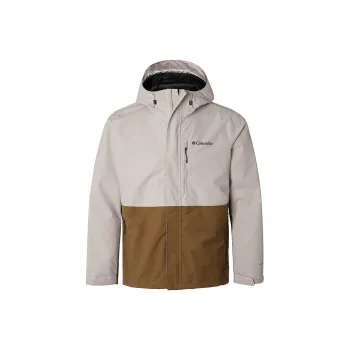 Columbia Water-Resistant Windproof Wear-Resistant Warm Windbreaker Jacket Men's Brown