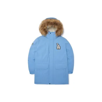 MLB Down Jacket Cropped Unisex Blue
