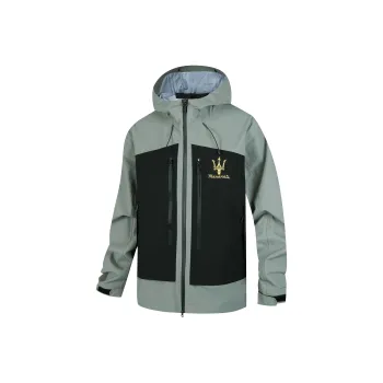 Maserati Jackets Unisex Light Nian Green/Marine Black