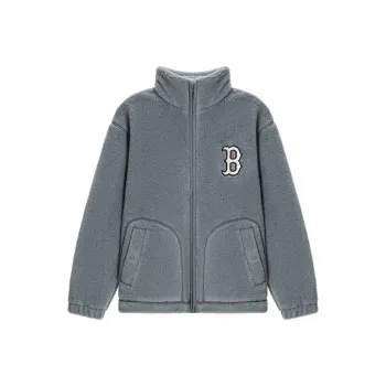 MLB Velvet Jackets Unisex Gray