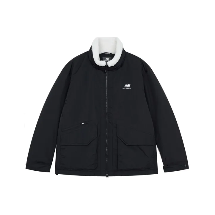 New Balance Velvet Jackets Unisex Black-0