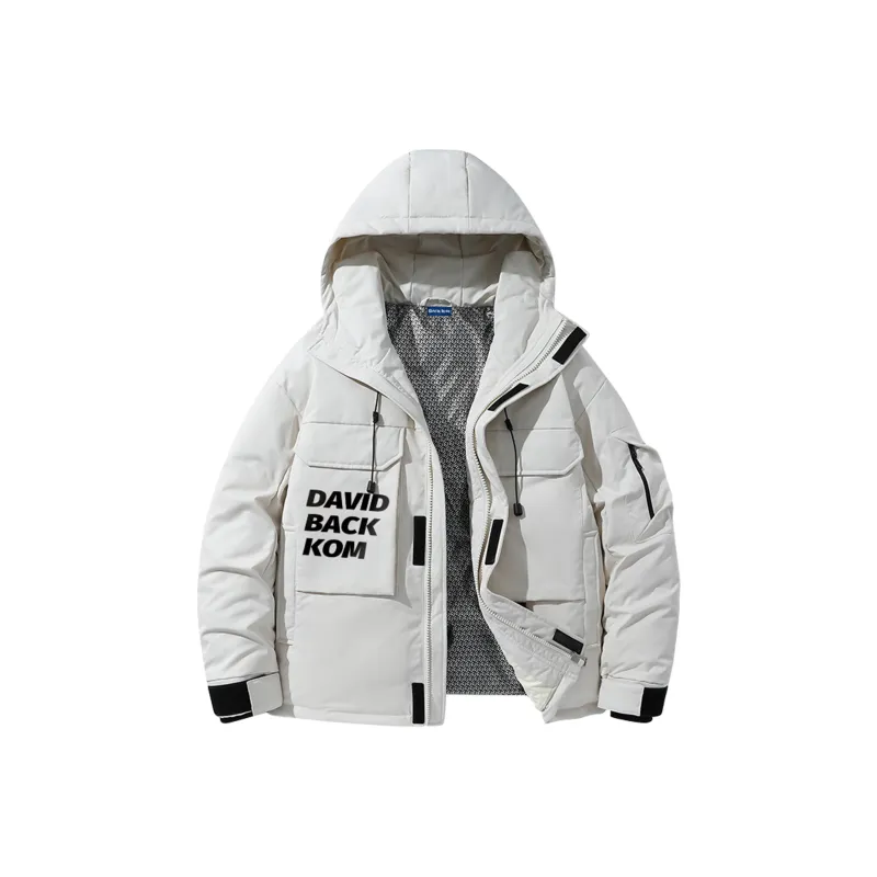 David Bakken x DAOMEIXIONG LIANMINGKUAN Down Jacket Unisex Black-3