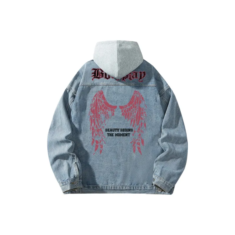 BOTH PLAY Denim Jackets Unisex-31