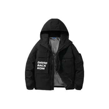 David Bakken x DAOMEIXIONG LIANMINGKUAN Down Jacket Unisex Black
