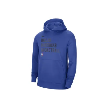 Nike x NBA Dallas Mavericks 2023/24 Performance Spotlight On Court Practice Sweatshirt Unisex Royal Blue