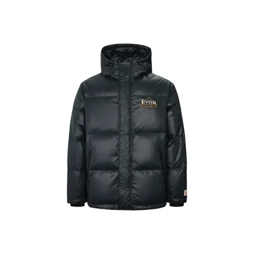 EVISU FW22 Down Jacket Men's Black