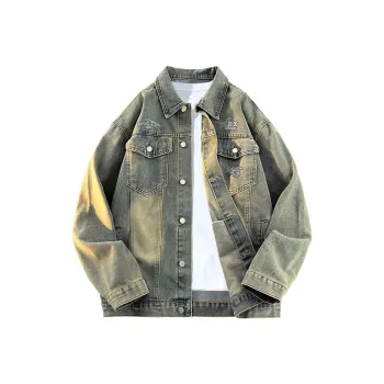 Qnxeey Denim Jackets Unisex
