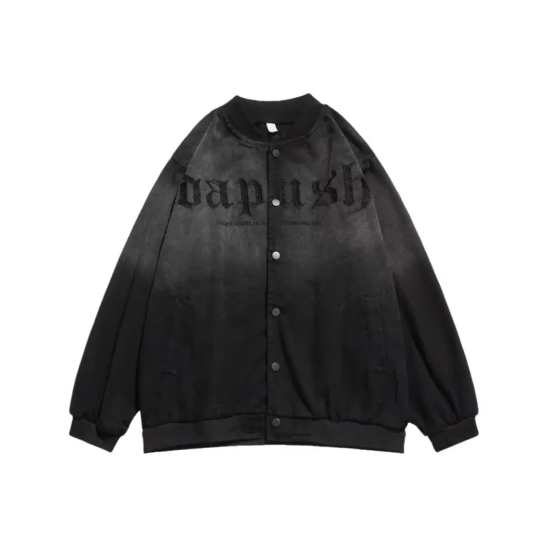TESTUNG Denim Jacket Unisex Black-0