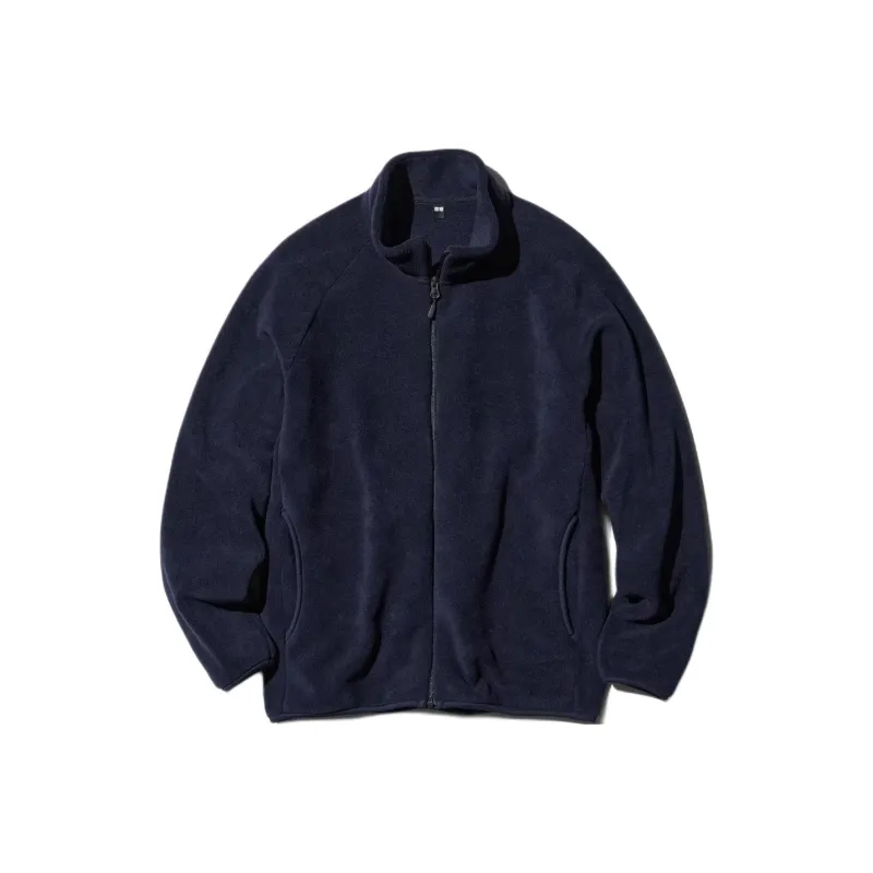 UNIQLO Jackets Coats Unisex Navy Blue-0
