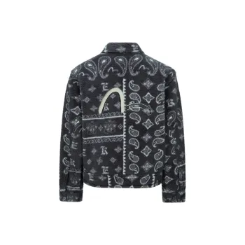 EVISU Jackets Men Charcoal Gray