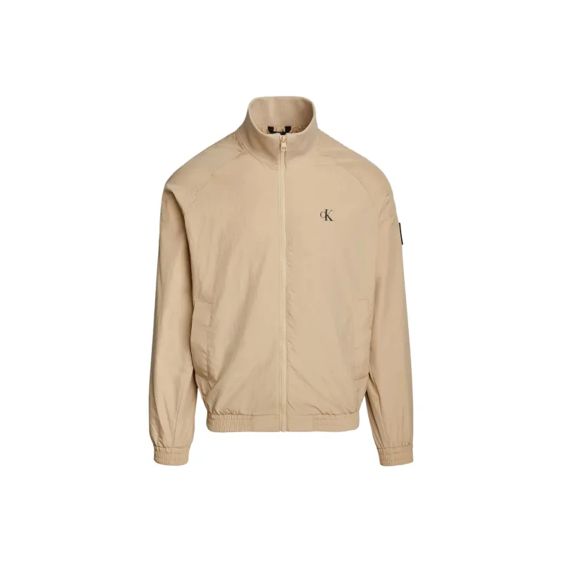 CALVIN KLEIN Jackets Coats Europe Version Men's Travertine-0