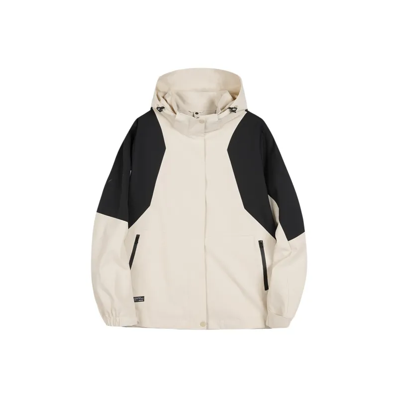 Tectop Waterproof And Windproof To Keep Warm Windbreaker Jacket Unisex Khaki-0