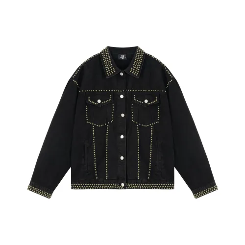 XINYINSU 24FW Denim badminton jacket Unisex Black