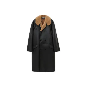 LOEWE Coats Men Black