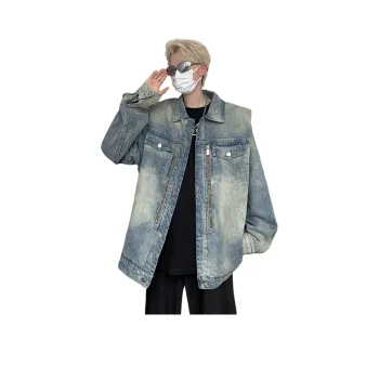 Roubini Denim Jacket Unisex Blue