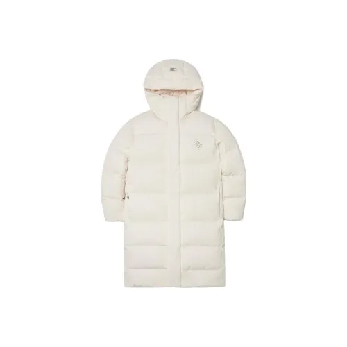 MLB Down Jacket Long Unisex White
