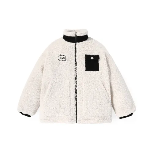 TVX Letter Stand Collar Loose Fit Puffer Jacket Unisex