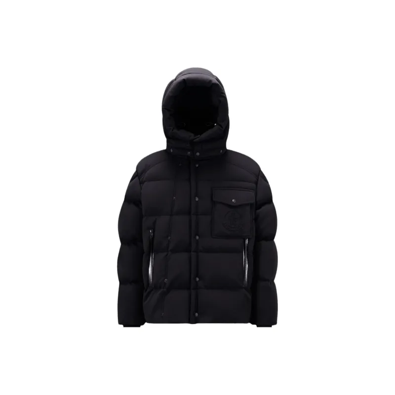 Moncler Karakorum Tech Jersey Short Down Jacket-0