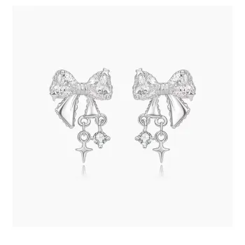 WAW 999 Fine Silver Stud Earrings Women's